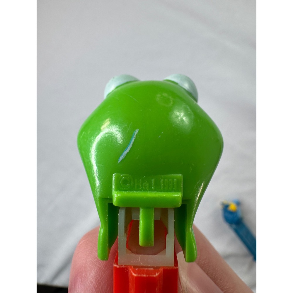 Vintage Muppets PEZ Dispenser Lot of 5 Kermit Miss Piggy Gonzo Fozzie Bear 1991 - Picture 10 of 11